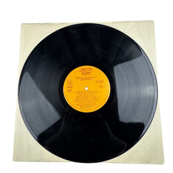 Leon Russell – The Best of Leon Russell Vinyl LP SRL-52004 Shelter Records 1976 - Picture 3 of 9